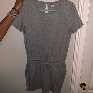 Gray Romper